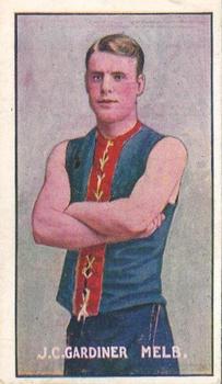 1906-07 Sniders & Abrahams Australian Footballers - Victorian League Players Series C #NNO Jack Gardiner Front
